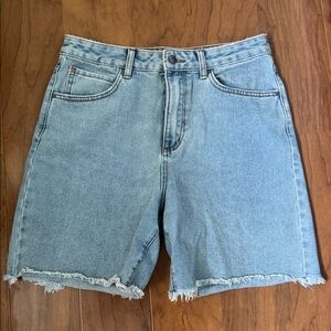 High-Rise Billabong Denim Women's Shorts